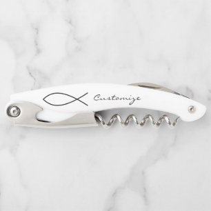 Christian Fish Symbol Ichthys Thunder_Cove Corkscrew