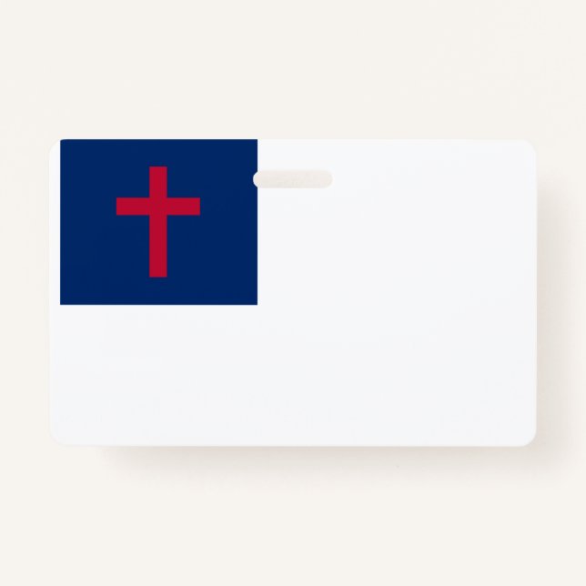 Christian flag Badge (Front)