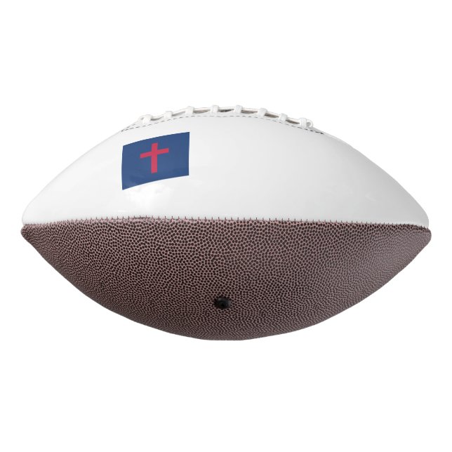 Christian flag Football (Rotated 270)