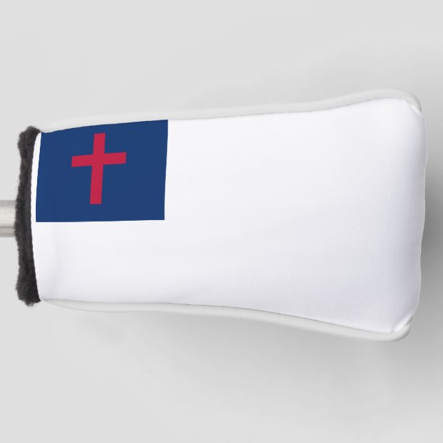 Christian flag Golf Head Cover (Front)