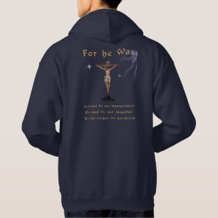  Christian front and Back Bible verse Hoodie