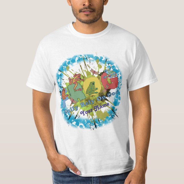 Christian Fully Rely On God t-shirt (Front)