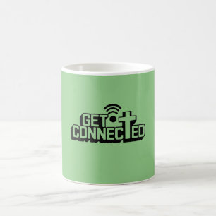 Christian Get Connected Coffee Mug