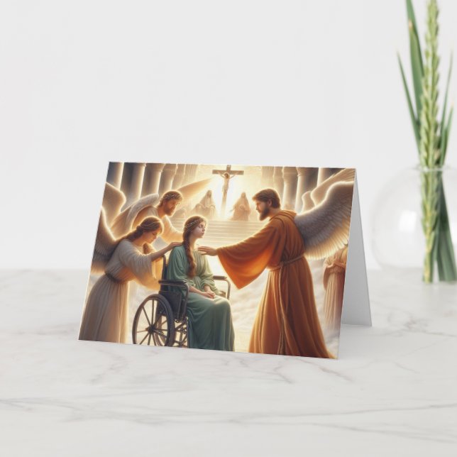 Christian Get Well Card (Front)