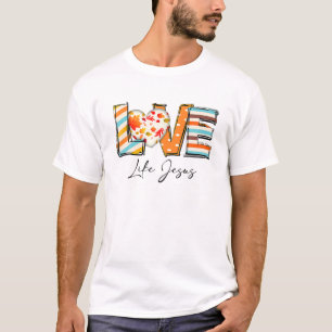 Christian Gift Cheetah Leopard Love Like Jesus Tha T-Shirt