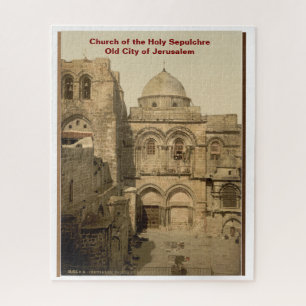 Christian Gift: Holy Sepulchre, Jerusalem  Jigsaw Puzzle