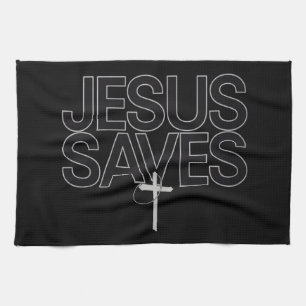Christian Gift Jesus Faith Bible Verse Kitchen Towel