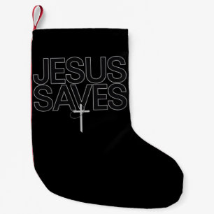 Christian Gift Jesus Faith Bible Verse Small Christmas Stocking