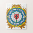 Christian Gift Luther Rose Jesus Cross God Angels