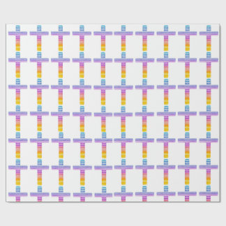 Christian Gift Wrap Cross Gift Wrap Paper Colourfu