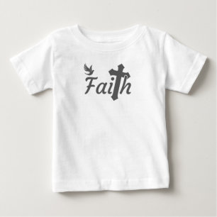 Christian Gifts for Women Christianity Gift Faith Baby T-Shirt