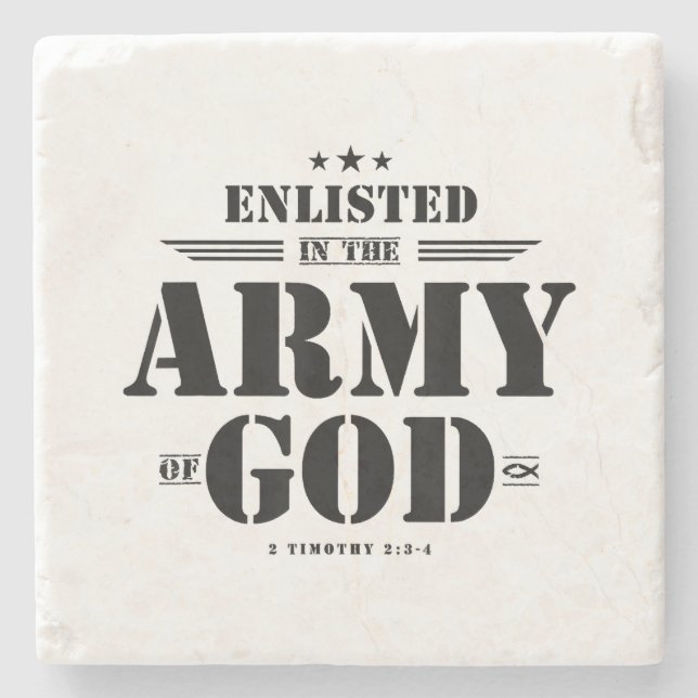 Christian gifts religious bible verse scriptures G Stone Coaster (Front)