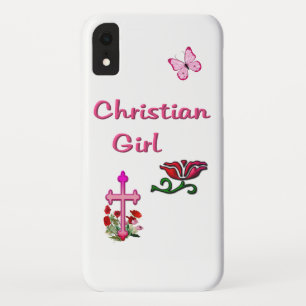 Christian Girl Bible verse iPhone XR Case