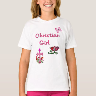 Christian Girl Bible verse T-Shirt