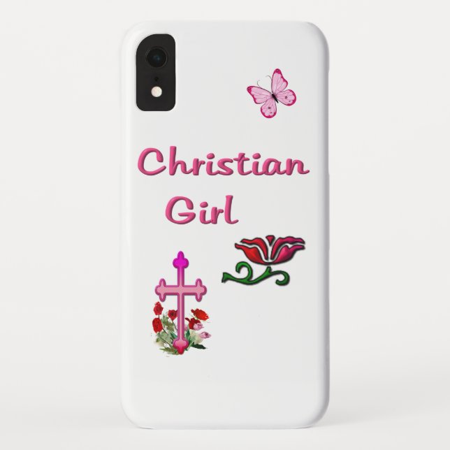 Christian Girl  Case-Mate iPhone Case (Back)