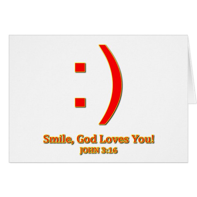Christian God Love's You (Front Horizontal)