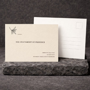 Christian God Parent/Sponsor Keepsake Postcard