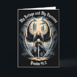 Christian Gothic Guardian Angel Bible Quote Psalm Card<br><div class="desc">Christian Gothic Guardian Angel Bible Quote Psalm 91_2 Tank Top</div>