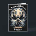 Christian Gothic Guardian Angel Bible Quote Psalm  Card<br><div class="desc">Christian Gothic Guardian Angel Bible Quote Psalm 91_2 Tank Top</div>