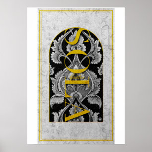 CHRISTIAN GRACE ALONE SOLA GRATIA POSTER