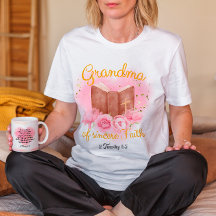 Christian grandmother gift with Bible quote