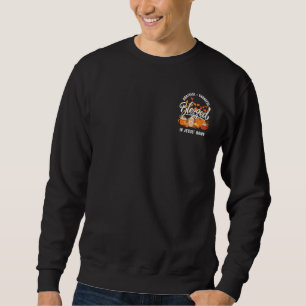 Christian GRATEFUL THANKFUL BLESSED Thanksgiving Sweatshirt