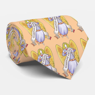Christian Guardian Angel Tie