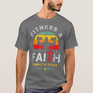 Christian Gym and Jesus Gym for Faith and Fitness  T-Shirt