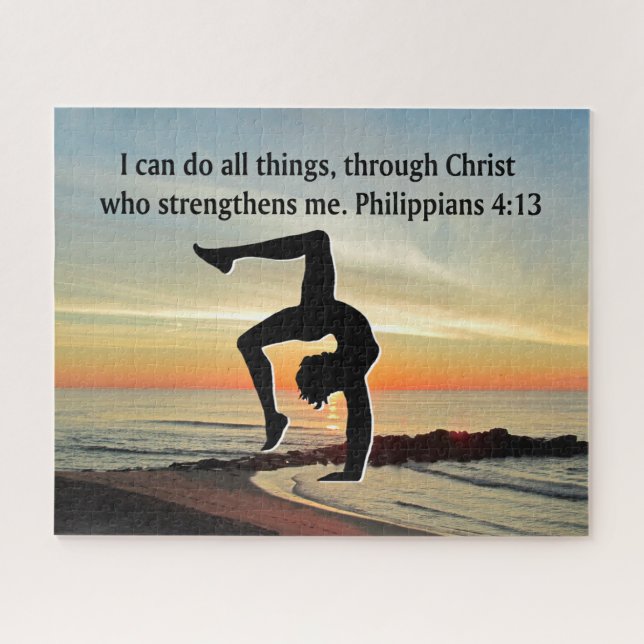 CHRISTIAN GYMNASTICS GIRL PUZZLE (Horizontal)