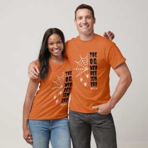 Christian Halloween Spider ORIGINAL WEB DESIGNERS T-Shirt