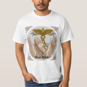 Christian Hands Nurse t-shirt