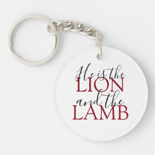 Christian He est Lion et Agneau Blanc
