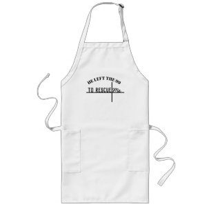 Christian He Left The 99 To Rescue Me Bible Long Apron