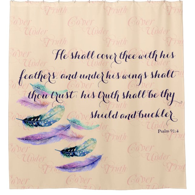 Christian HE SHALL COVER THEE (Front)