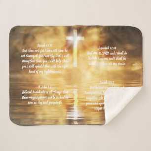 Christian Healing Prayer Shawl Lap Blanket