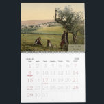 Christian Holy Land New Testament Church Family Calendar<br><div class="desc">Vintage Holy Land Bible Scenes with New Testament Scripture Step back in time each month with this beautifully designed family calendar featuring rare vintage photographs of the Holy Land, captured in the 1800s. Each month showcases a different historic scene—ancient streets, sacred landmarks, and everyday life—restored with care to bring out...</div>