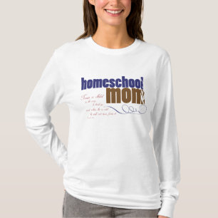 Christian homeschool hoodie - Homeschool Mom T-Shirt