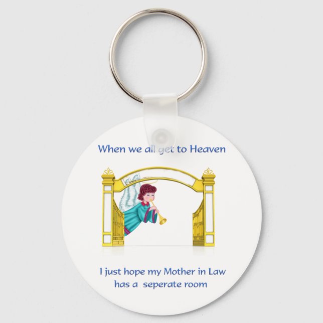 Christian Humour Keychain (Front)