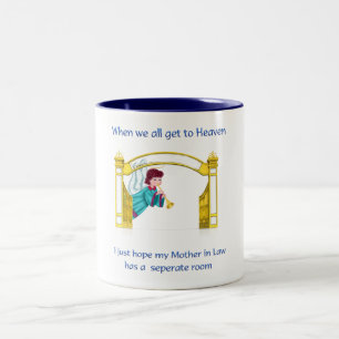Christian Humour Two-Tone Coffee Mug