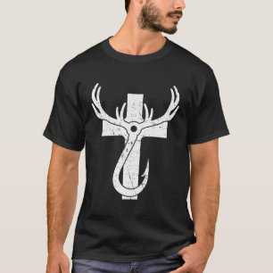Christian Hunting Fishing Shirts Men Grunge Long S