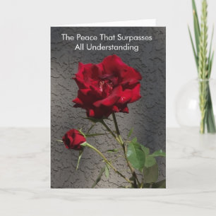 Christian Inmate Card with Gospel message inside