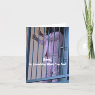 Christian Inmate Card with Gospel message inside