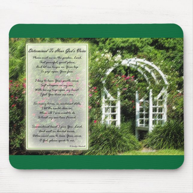 Christian Inspiration Mousepad (Front)