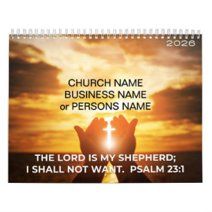 Christian Inspirational 2026 Calendar