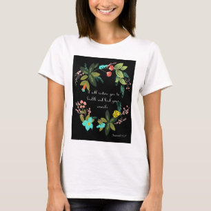 Christian inspirational Art - Jeremiah 30:17 T-Shirt