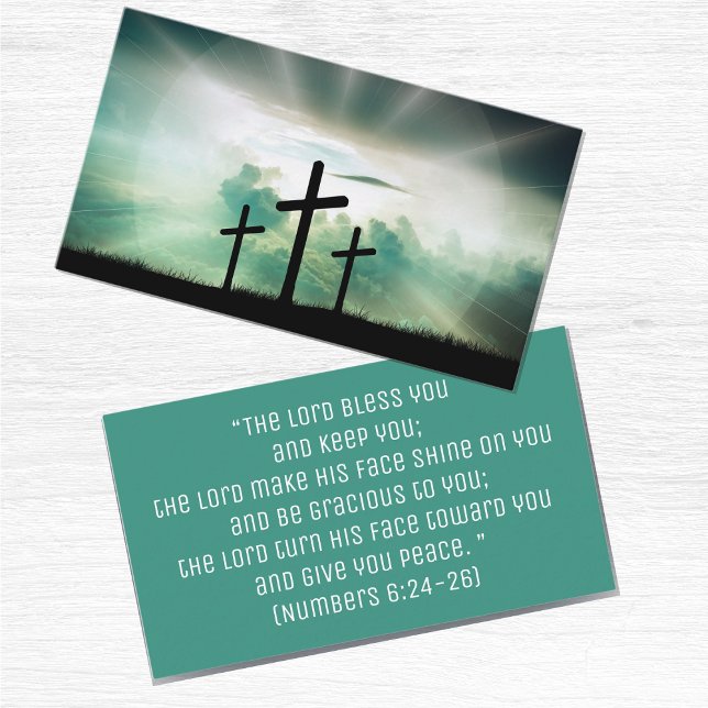 Christian Inspirational Bible Religious Cross Business Card (Christian Inspirational Bible Religious Cross Business Card)