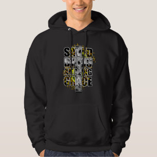 Christian Inspirational Bible Saved By His Amazing Hoodie