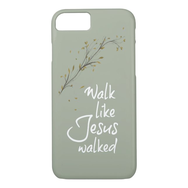 Christian Inspirational Jesus Quote Case-Mate iPhone Case (Back)