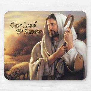 Christian, Jesus Christ Our Saviour, Religious #2 Mouse Pad