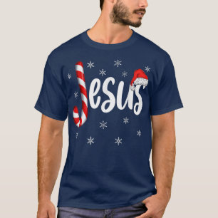 Christian Jesus Is The Reason Candy Cane Religious T-Shirt